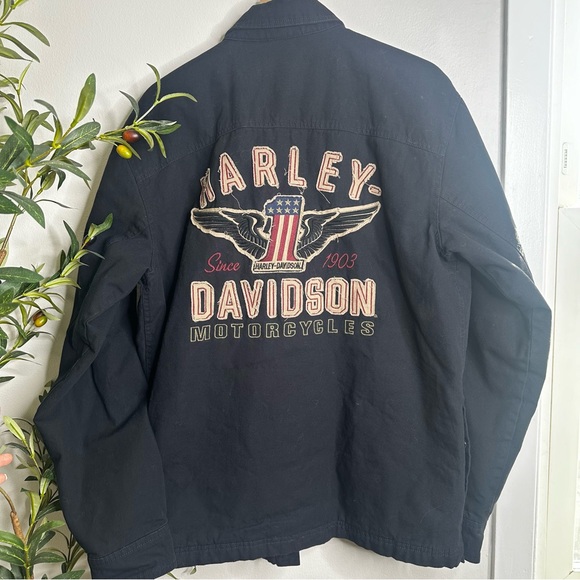 Harley-Davidson Other - Harley Davidson Men's #1 Genuine Classics Shirt Jacket Size Large